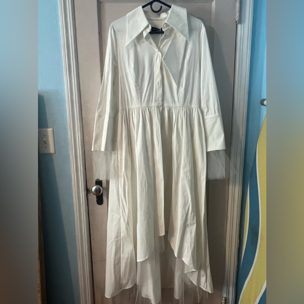 Button front shirt dress size 12